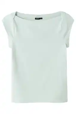 Wehkamp LMTD T-shirt met textuur mintgroen aanbieding
