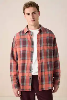 Wehkamp Sissy-Boy regular geruite casual overhemd rood aanbieding