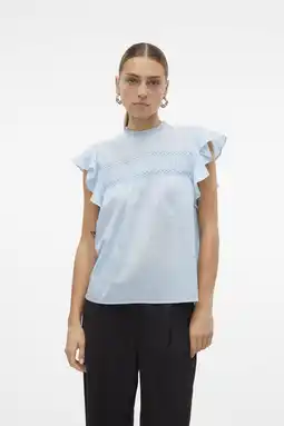 Wehkamp VERO MODA blousetop broderie aanbieding