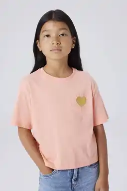 Wehkamp NAME IT KIDS T-shirt zalm aanbieding