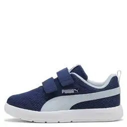 Wehkamp Puma Courtflex V3 Mesh sneakers blauw/lichtblauw aanbieding