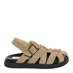 Wehkamp Steve Madden suède sandalen taupe aanbieding