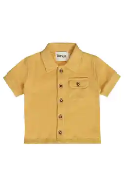 Wehkamp Dirkje polo oker gebreid aanbieding