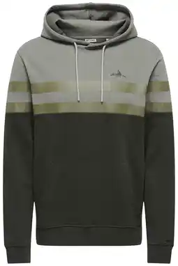 Wehkamp ONLY & SONS hoodie grijsgroen aanbieding