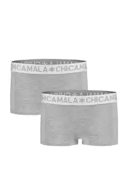 Wehkamp Muchachomalo short - grijs melange (set van 2) aanbieding