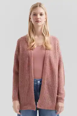 Wehkamp QS gebreid vest oudroze aanbieding