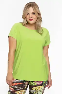 Wehkamp YOEK T-shirt limegroen aanbieding