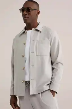 Wehkamp WE Fashion overshirt grijs aanbieding