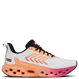 Wehkamp K-Swiss Melroze Tube Lite sportschoenen wit/oranje/roze aanbieding