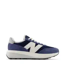 Wehkamp New Balance 370 sneakers donkerblauw/blauw/wit aanbieding