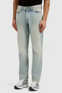 Wehkamp Pure Path Eric regular fit jeans denim blue green aanbieding