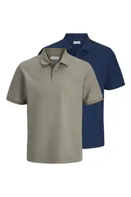 Wehkamp JACK & JONES PLUS SIZE regular polo Plus Size multi - (set van2) aanbieding