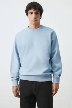 Wehkamp Mango Man sweater lichtblauw aanbieding