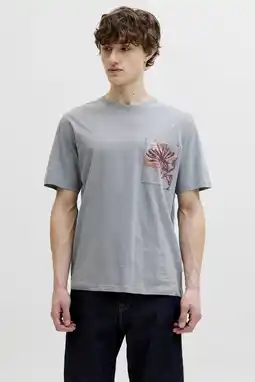 Wehkamp JACK & JONES ORIGINALS regular T-shirt grijs aanbieding