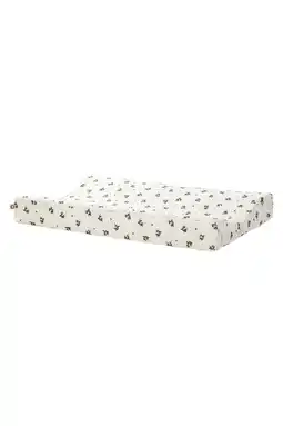 Wehkamp Noppies Baby Comfort Blooming clover terry aankleedkussenhoes 49x75 cm Beetle aanbieding
