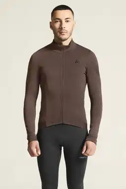 Wehkamp Craft fietsshirt ADV donkerbruin aanbieding