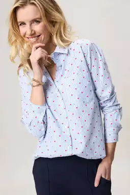 Wehkamp Miss Etam blouse lichtblauw aanbieding