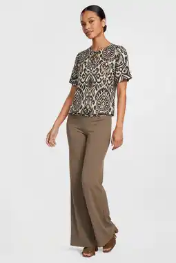 Wehkamp Dreamstar top bruin aanbieding