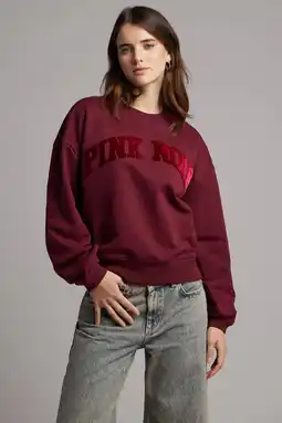 Wehkamp Pink Noir sweater donkerrood aanbieding