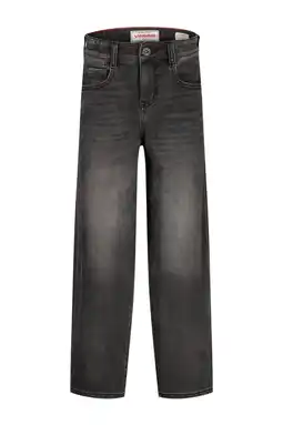 Wehkamp Vingino loose fit jeans black denim aanbieding