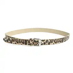 Wehkamp PIECES riem PCKOPAS met panterprint bruin aanbieding