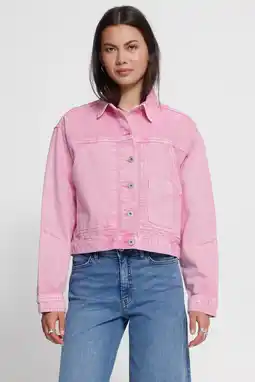 Wehkamp ICHI spijkerjas roze aanbieding