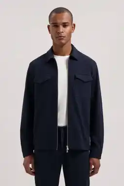 Wehkamp Dstrezzed overshirt donkerblauw aanbieding