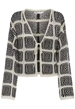 Wehkamp ONLY vest beige gebreid aanbieding