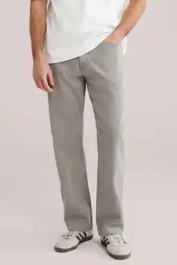 Wehkamp WE Fashion loose fit jeans grijs aanbieding