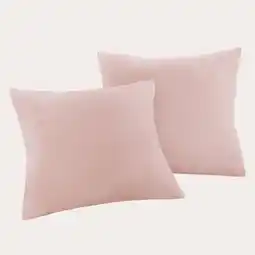 Wehkamp NOUS Living flanellen kussensloop - roze aanbieding
