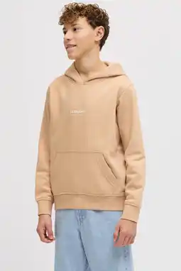 Wehkamp JACK & JONES JUNIOR hoodie zachtoranje aanbieding