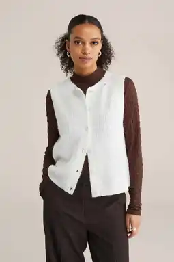 Wehkamp WE Fashion gilet wit aanbieding