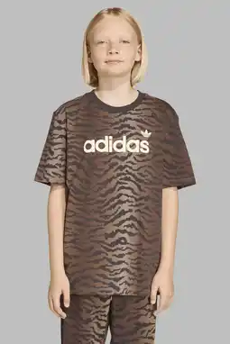 Wehkamp adidas Originals T-shirt dierenprint aanbieding