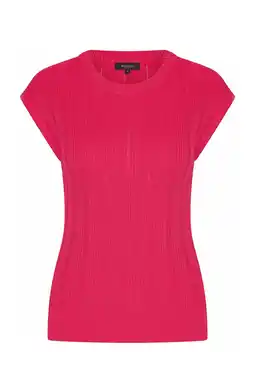 Wehkamp Claudia Sträter top roze gebreid aanbieding