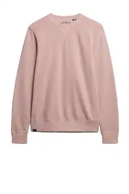 Wehkamp Superdry sweater lichtroze aanbieding