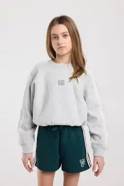 Wehkamp America Today sweater grijs melange aanbieding