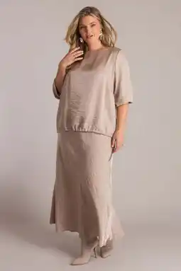 Wehkamp Yest Curve top beige aanbieding