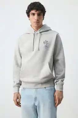 Wehkamp Mango Man hoodie grijs aanbieding