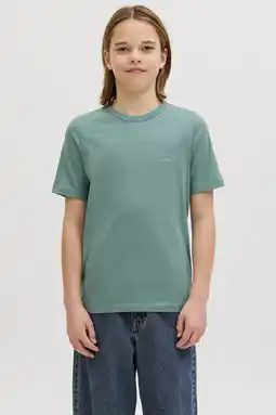 Wehkamp JACK & JONES JUNIOR T-shirt mintgroen aanbieding