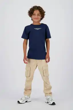 Wehkamp Vingino loose fit cargo broek beige aanbieding