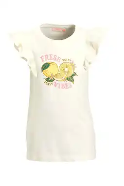 Wehkamp Orange Stars T-shirt ruffle mouwen aanbieding