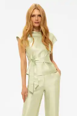 Wehkamp NIKKIE top lichtgroen aanbieding