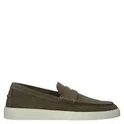 Wehkamp Blackstone Zuko Enzo suède loafers taupe aanbieding