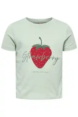 Wehkamp KIDS ONLY MINI T-shirt lichtgroen aanbieding
