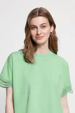 Wehkamp ICHI top limegroen aanbieding