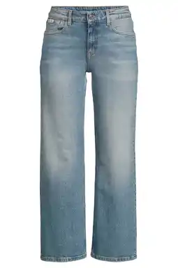 Wehkamp Calvin Klein straight leg jeans medium blue denim aanbieding