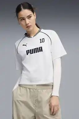 Wehkamp Puma boxy T-shirt wit aanbieding