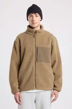 Wehkamp America Today teddy jas beige aanbieding