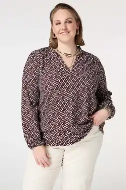 Wehkamp MS Mode top donkerrood aanbieding