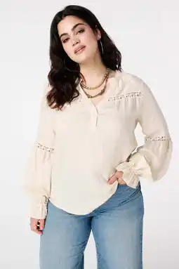 Wehkamp MS Mode top ecru aanbieding